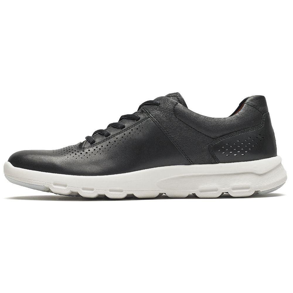 Rockport Joggesko Herre Svart - Pulsetech Plain Toe - AJUC71568